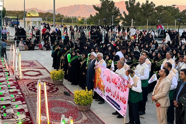 جشن میلاد امام رضا(ع) در آستان امامزاده شاهرضا(ع)