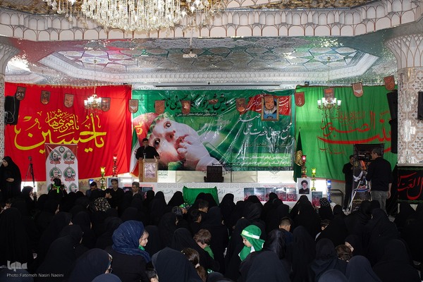 مراسم شیرخوارگان حسینی در نایین