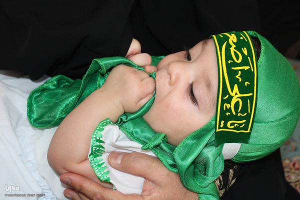 مراسم شیرخوارگان حسینی در نایین