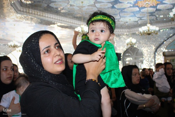 مراسم شیرخوارگان حسینی در نایین
