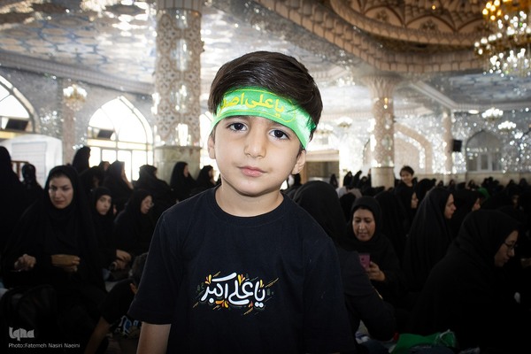 مراسم شیرخوارگان حسینی در نایین