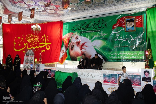 مراسم شیرخوارگان حسینی در نایین