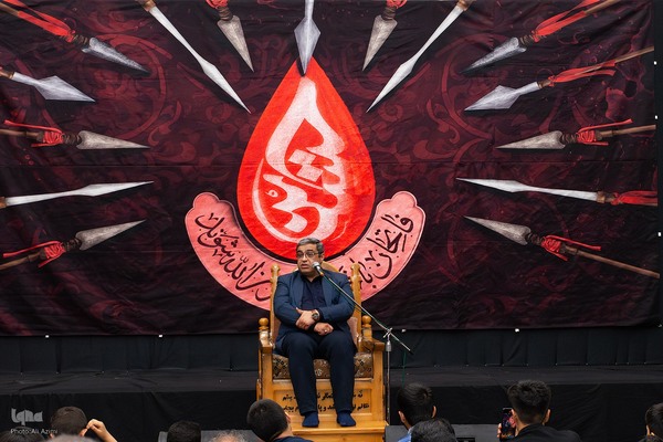 مراسم عزاداری حسینی در حسینیه همدانیان اصفهان