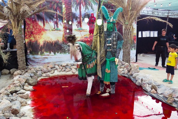 شبیه‌سازی واقعه عاشورا در خمینی‌شهر اصفهان