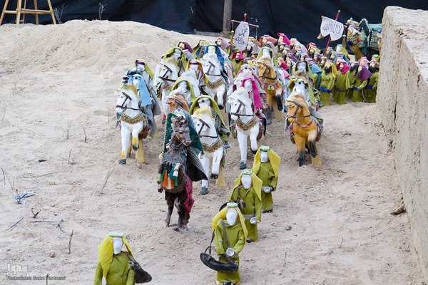 شبیه‌سازی واقعه عاشورا در خمینی‌شهر اصفهان