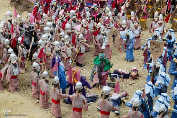 شبیه‌سازی واقعه عاشورا در خمینی‌شهر اصفهان