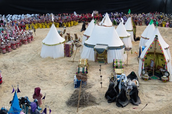 شبیه‌سازی واقعه عاشورا در خمینی‌شهر اصفهان