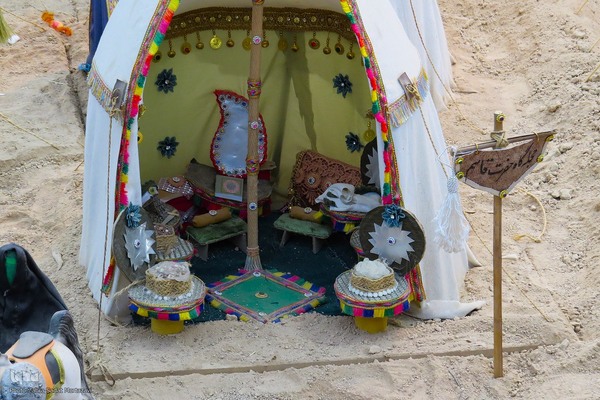 شبیه‌سازی واقعه عاشورا در خمینی‌شهر اصفهان