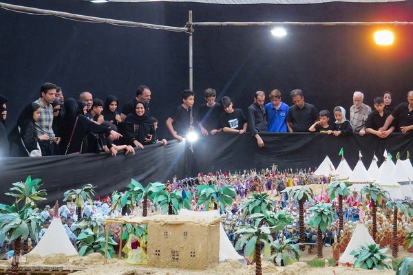 شبیه‌سازی واقعه عاشورا در خمینی‌شهر اصفهان