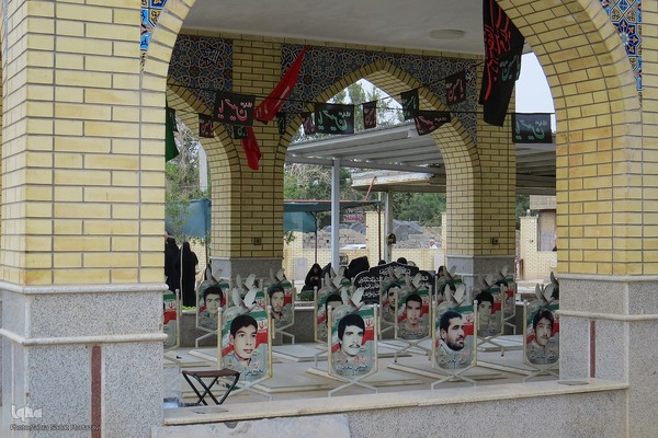 گلزارهای شهدای درچه، شهر شاهد نمونه کشور