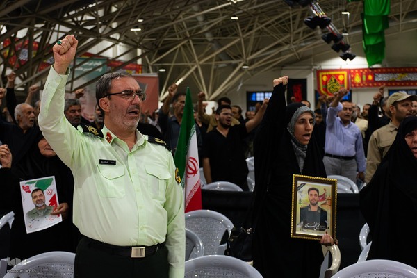 مراسم اربعین شهدای اقتدار در اصفهان