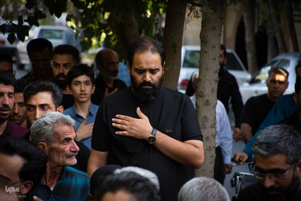 مراسم تشییع پیکر مرحوم سیدمهدی اعتصامی، فعال قرآنی اصفهان