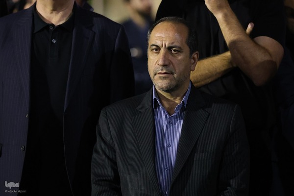 مراسم استقبال از پیکر استاد محمود فرشچیان در اصفهان