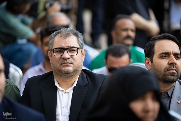 بدرقه پیکر استاد فرشچیان به خانه ابدی(۱)