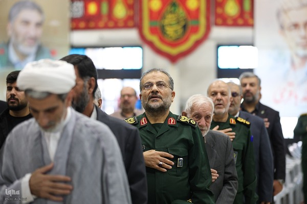 مراسم اولین سالگرد شهادت سید حسن نصرالله و سردار نیلفروشان در اصفهان