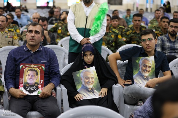 مراسم اولین سالگرد شهادت سید حسن نصرالله و سردار نیلفروشان در اصفهان