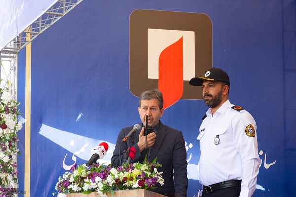 مراسم رژه ناوگان آتش‌نشانی اصفهان