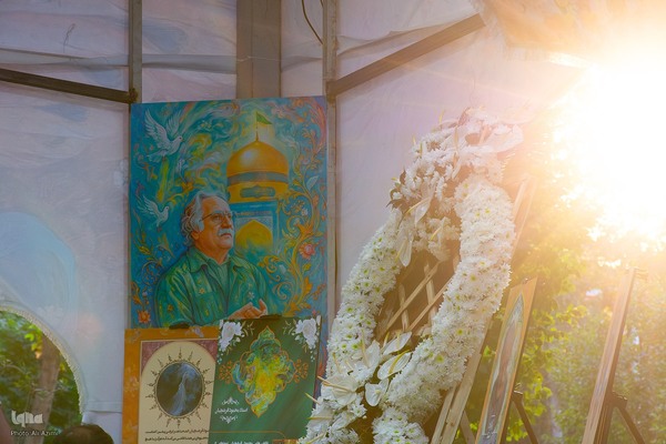 مراسم چهلمین روز درگذشت استاد فرشچیان در اصفهان