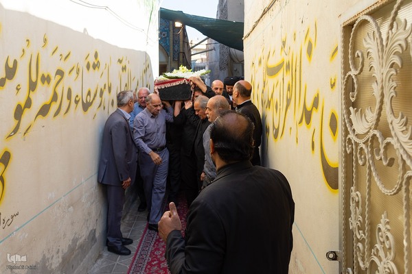 تشییع پیکر مرحوم عباس صناعت در اصفهان