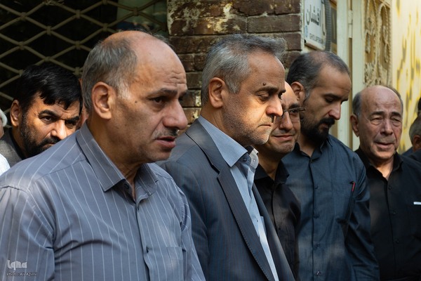 تشییع پیکر مرحوم عباس صناعت در اصفهان