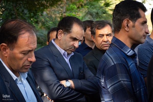 تشییع پیکر مرحوم عباس صناعت در اصفهان