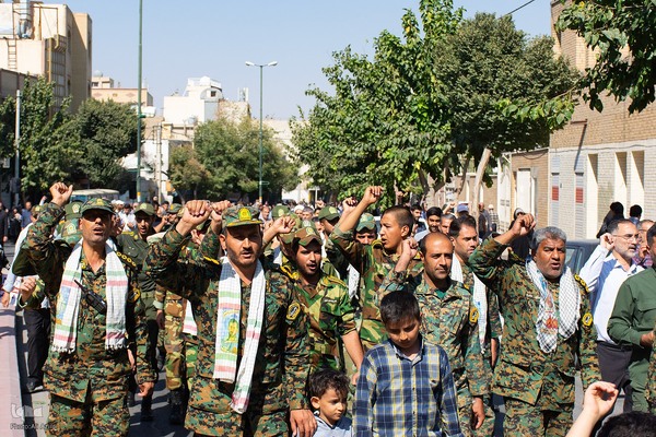راهپیمایی «بشارت نصر» در اصفهان