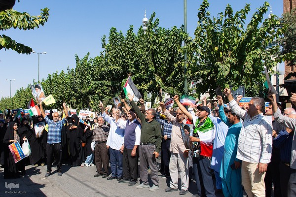 راهپیمایی «بشارت نصر» در اصفهان