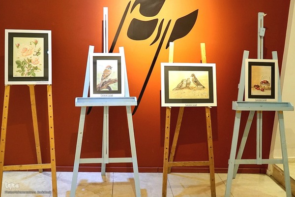 نمایشگاه آثار هنری پرستاران در خانه تاریخی عامری‌های کاشان