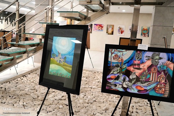 نمایشگاه آثار منتخب دومین جایزه سال سهراب سپهری در کاشان