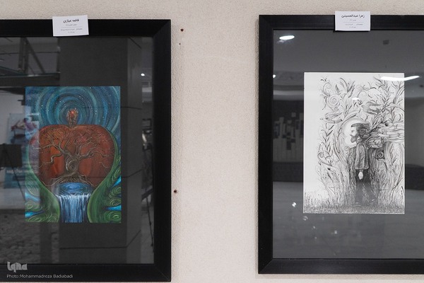 نمایشگاه آثار منتخب دومین جایزه سال سهراب سپهری در کاشان