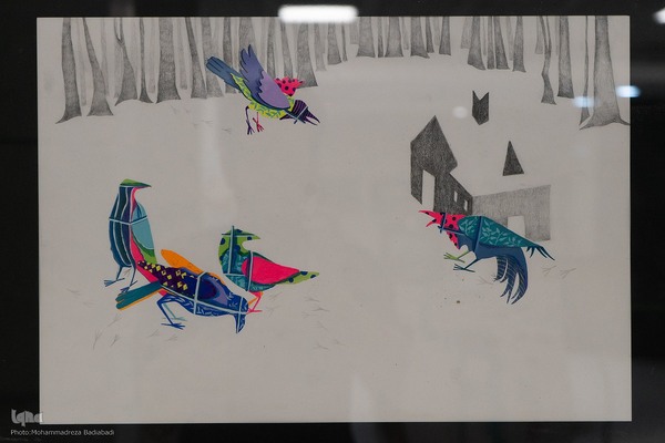 نمایشگاه آثار منتخب دومین جایزه سال سهراب سپهری در کاشان