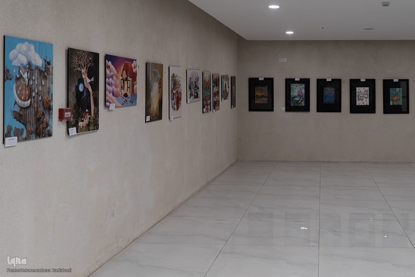 نمایشگاه آثار منتخب دومین جایزه سال سهراب سپهری در کاشان