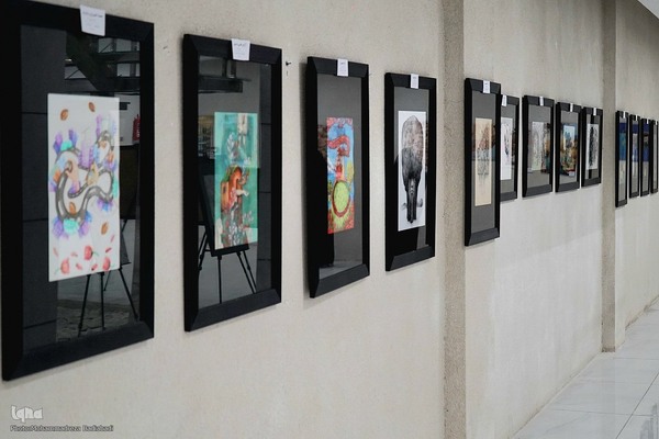 نمایشگاه آثار منتخب دومین جایزه سال سهراب سپهری در کاشان