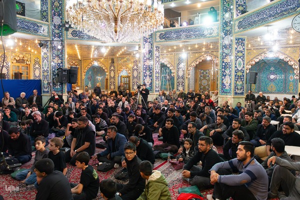 مراسم عزاداری شهادت حضرت زهرا(س) در حسینیه بنی‌فاطمه(س) اصفهان