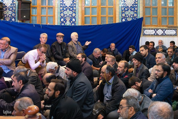 مراسم عزاداری شهادت حضرت زهرا(س) در حسینیه بنی‌فاطمه(س) اصفهان