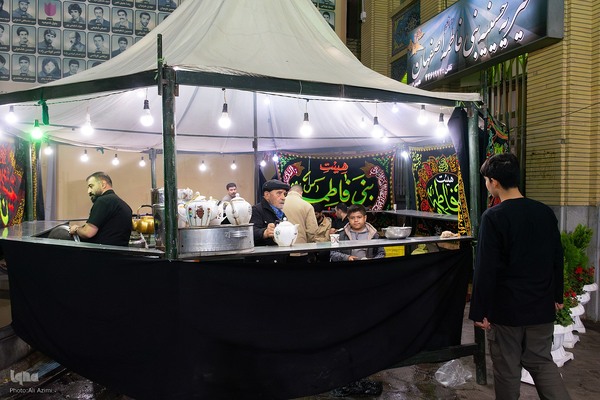 مراسم عزاداری شهادت حضرت زهرا(س) در حسینیه بنی‌فاطمه(س) اصفهان