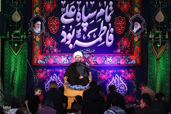 مراسم عزاداری شهادت حضرت زهرا(س) در حسینیه بنی‌فاطمه(س) اصفهان