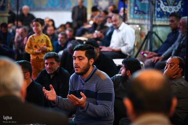 مراسم عزاداری شهادت حضرت زهرا(س) در حسینیه بنی‌فاطمه(س) اصفهان