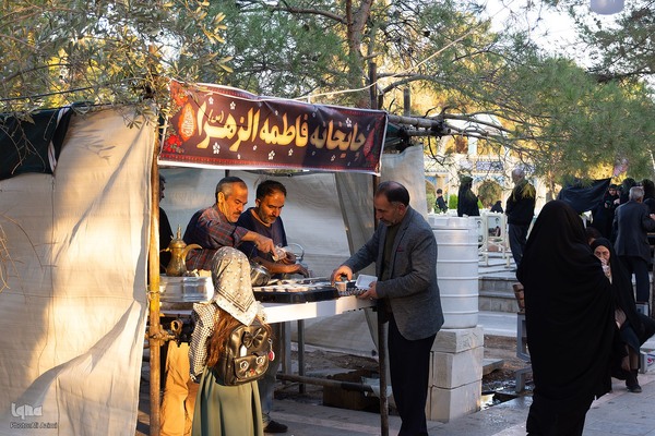 مراسم روضه حضرت زهرا(س) در تخت فولاد