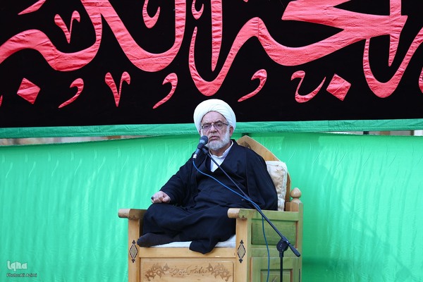 مراسم روضه حضرت زهرا(س) در تخت فولاد