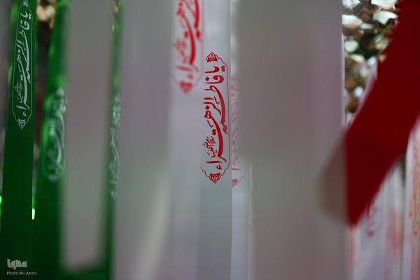 مراسم روضه حضرت زهرا(س) در تخت فولاد