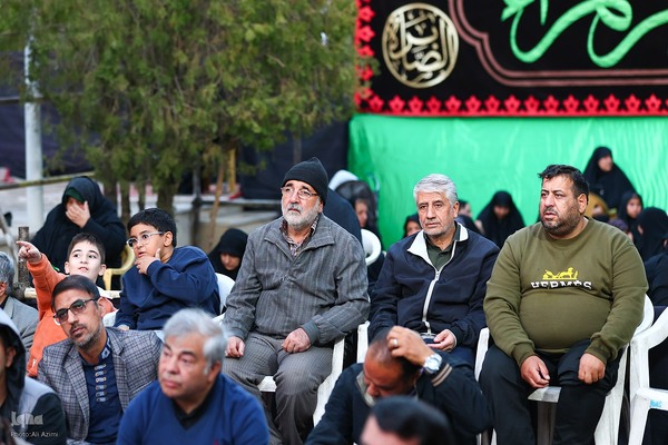 مراسم روضه حضرت زهرا(س) در تخت فولاد