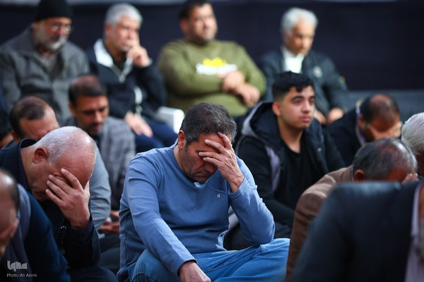 مراسم روضه حضرت زهرا(س) در تخت فولاد