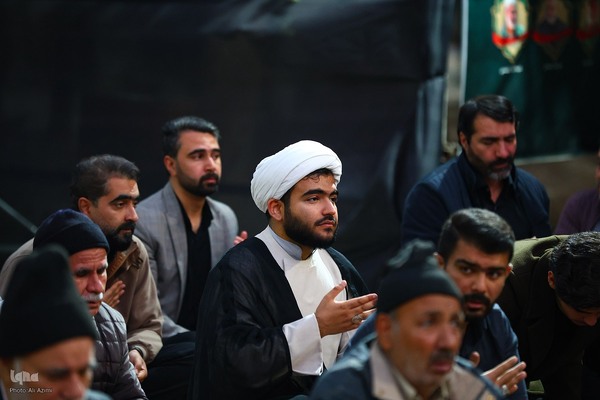 مراسم روضه حضرت زهرا(س) در تخت فولاد