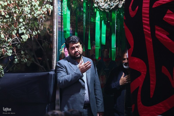 مراسم روضه حضرت زهرا(س) در تخت فولاد