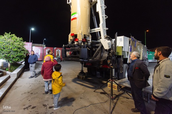 نمایشگاه دستاوردهای هوافضای سپاه در اصفهان