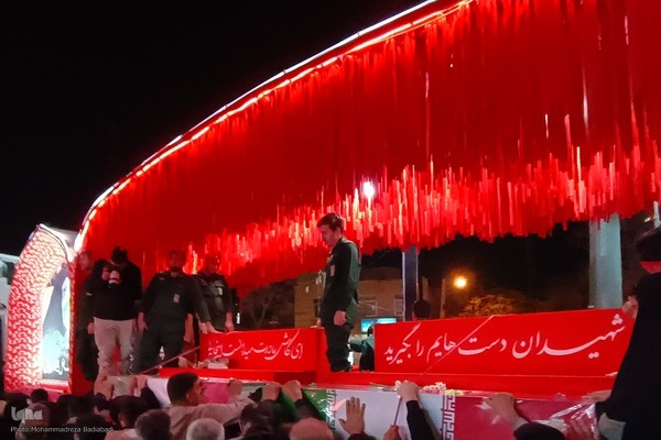 استقبال از کاروان اهالی بهشت در کاشان