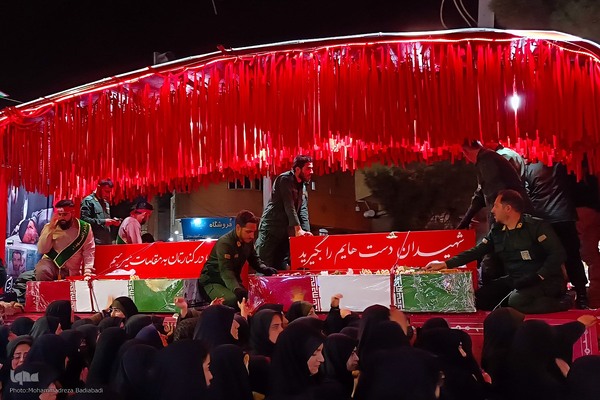 استقبال از کاروان اهالی بهشت در کاشان