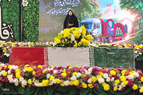 استقبال از کاروان اهالی بهشت در کاشان