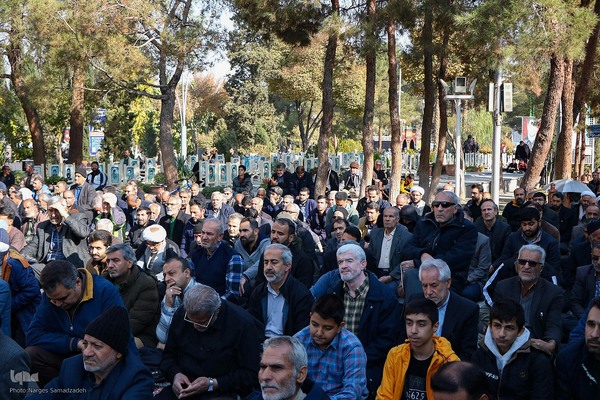 اقامه نماز باران در اصفهان